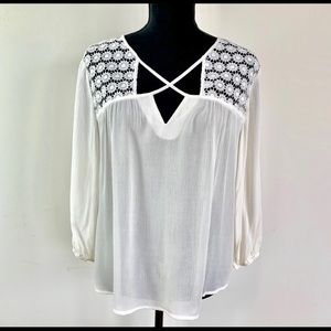 NWOT H&C Collection Crochet Top from Stitch Fix